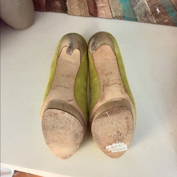 Suede stacked stiletto heels - Picture 5 of 6